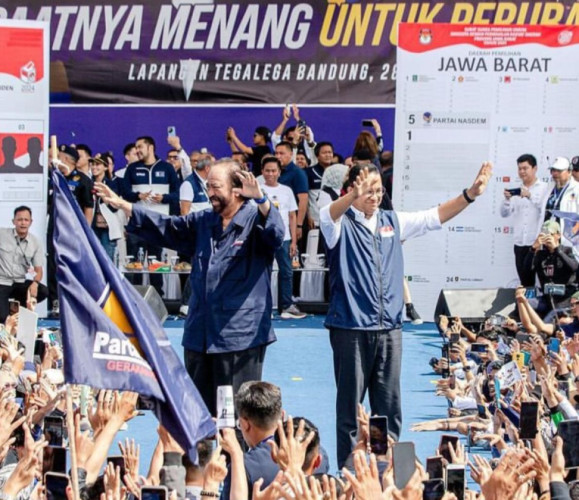 Semarakkan Kampanye Akbar di Bandung, Partai NasDem: Saatnya Perubahan