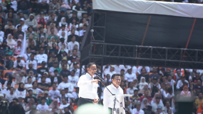 Pendukung AMIN Membludak, Cak Imin: Ini Tanda Kemenangan
