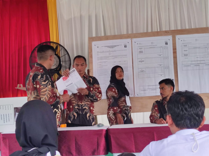 Paslon Prabowo-Gibran Ungguli Perolehan Suara di TPS 033 Bojong Koneng