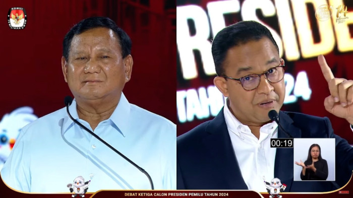 Debat Capres: Prabowo Nilai Anies Terlalu Teoritis