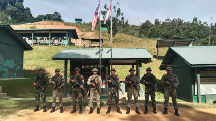 Cegah Pelanggaran Lintas Negara, TNI dan Tentara Malaysia Lakukan Patroli Keamanan di Perbatasan