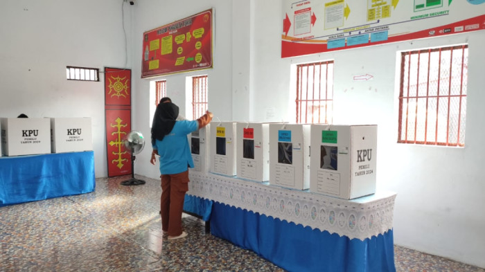 1500 Penghuni Lapas Dan Rutan Di Maluku Gunakan Hak Suaranya Pada Pemilu 2024