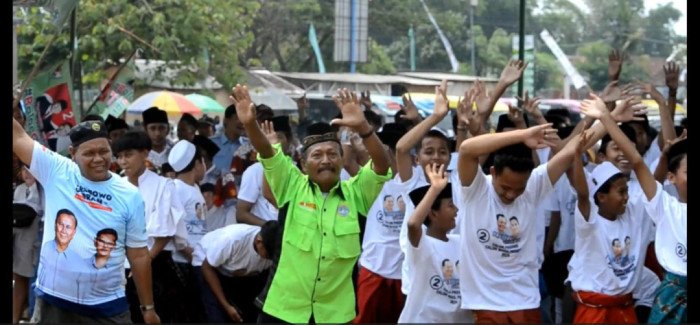 Ribuan Pendukung Prabowo-Gibran Gelar Shalawat Untuk Negeri