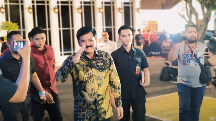 Jelang Penetapan Hasil Pemilu, Sejumlah Pejabat Pemerintah Hadir di KPU