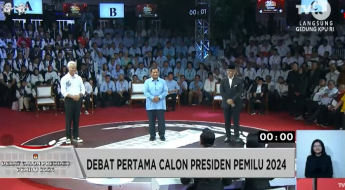 Debat Capres Perdana Masih Trending di X