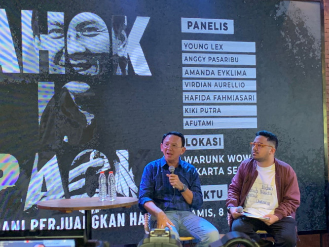 Ahok Tegaskan Dirinya Kader Tulen PDIP