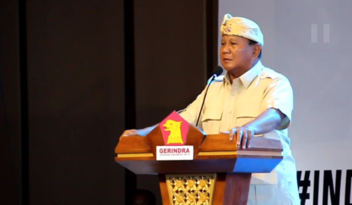 Prabowo Janjikan Indonesia Jadi Negara Maju dan Mandiri