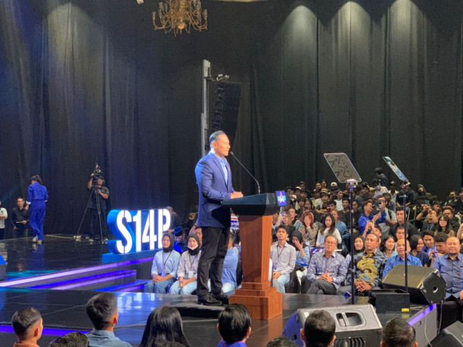 Sampaikan Pidato Politiknya, AHY : Perbedaan Pandangan dan Pilihan Jangan Sampai Ciptakan Perpecahan