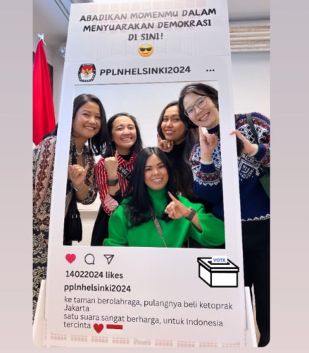 WNI di Finlandia dan Estonia Tetap Antusias Ikuti Pemilu 2024 meski Suhu Sentuh -10 Derajat