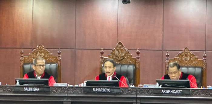 MK Mulai Bacakan Putusan Sengketa Pilpres 2024