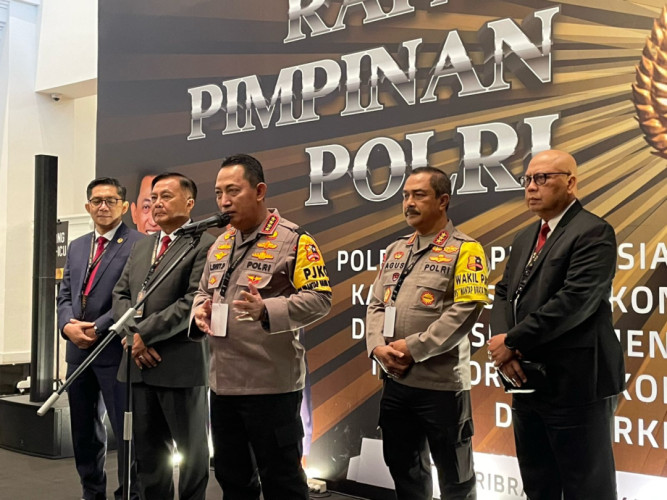 Pimpin Rapim 2024, Kapolri Listyo: Kita Telah Siapkan Pengamanan Pilkada Serentak Tahun Ini