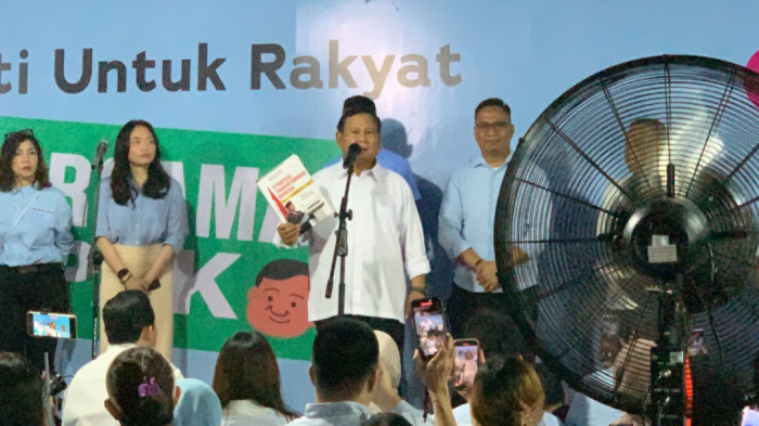 Relawan Bakti Untuk Rakyat Dukung Prabowo-Gibran, Prabowo : Saya Merasa Terhormat