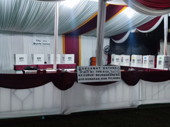 Besok Prabowo Akan Nyoblos di TPS 033 Desa Bojongkoneng, Bogor