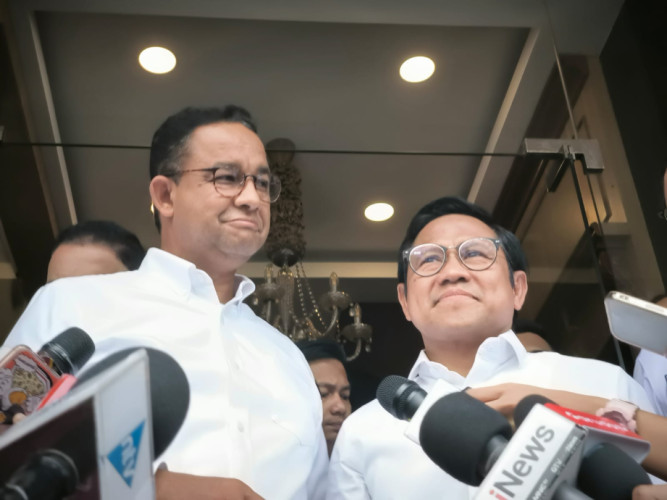 Soal Pertemuan Antara Presiden Jokowi Dengan Surya Paloh, Anies: Kita Semua Ini Solid dan Tidak Ada yang Berubah