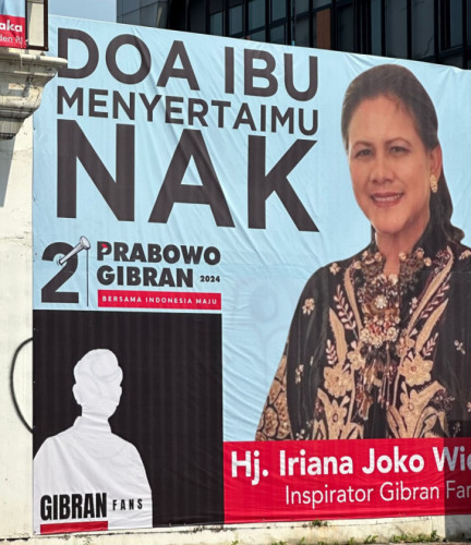 Gibran Fans: Ibu Iriana Sosok Luar Biasa dan Patut Diteladani
