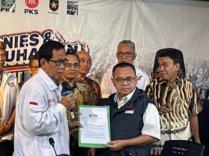 KAMI Lintas Provinsi Deklarasikan Pilih Pasangan AMIN, Sutoyo Abadi: Kami Memutuskan Ini Usai Mengkaji Semua Paslon