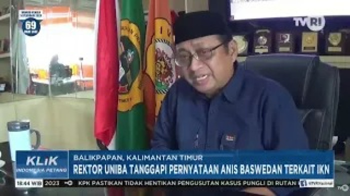Rektor UNIBA Tanggapi Pernyataan Anis Baswedan Terkait IKN