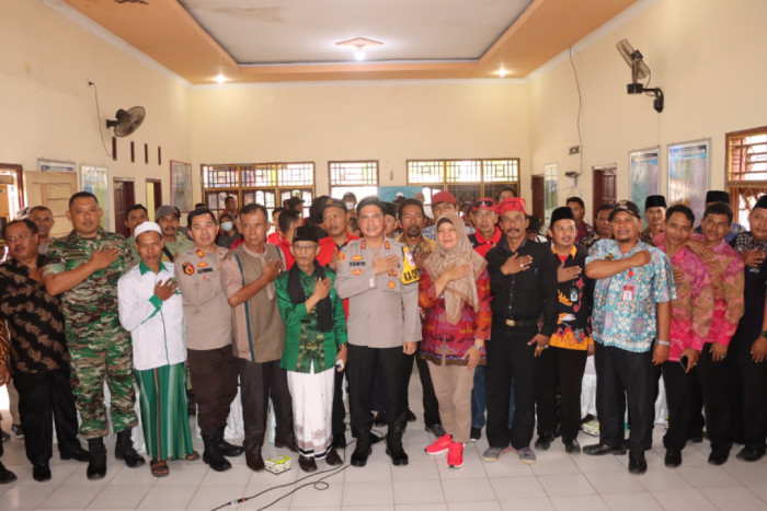 Jumat Curhat, Polres Lampung Selatan Didukung Masyarakat Sebagai Moral Enforcement