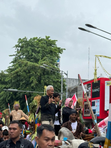 Hari Kampanye 2024 Berakhir, TPN Ganjar-Mahfud Hajatan Rakyat Gerebeg Kota Solo  Semarang