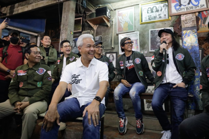 Grup Band Legendaris Indonesia Slank Dukung Ganjar-Mahfud Menang Pilpres