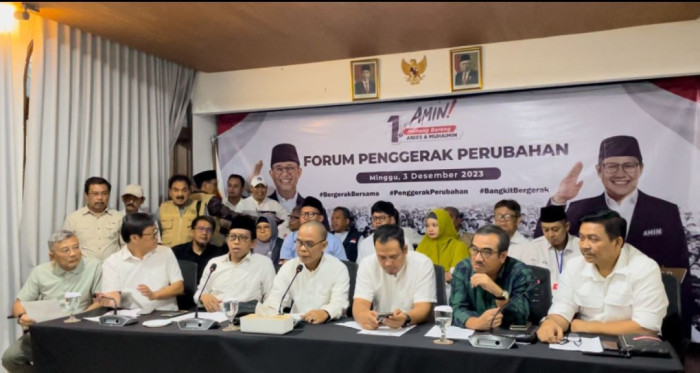 Pendukung AMIN Resmikan ‘Forum Penggerak Perubahan’ Jadi Wadah Aspirasi dn Kordinasi Kemenangan