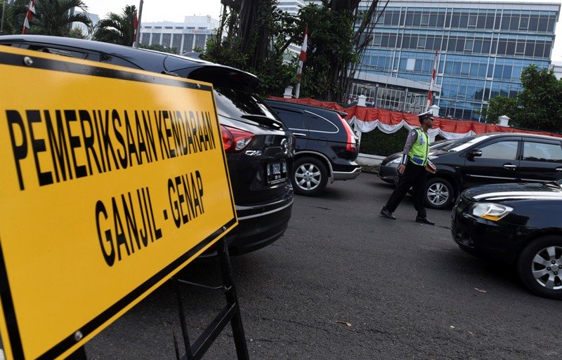 Kendaraan Diputar Balik di Hari Pertama Ganjil Genap dari GT Bogor Capai 40 Persen