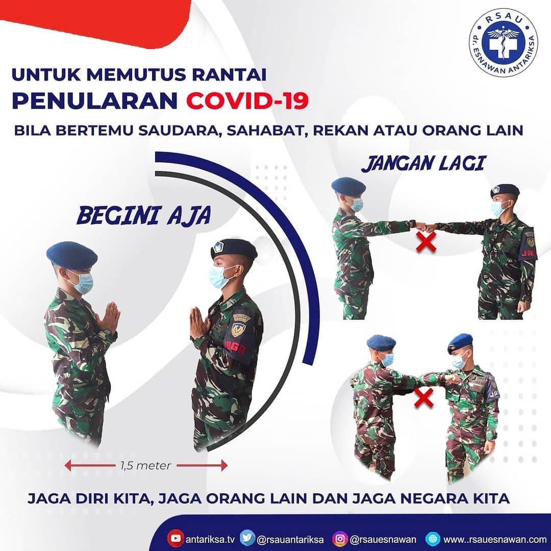 Inilah Salam Pengganti Jabat Tangan yang Benar di Masa Pandemi Covdi-19