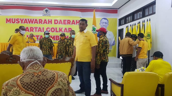 Airlangga Diminta Batalkan Hasil Musda IX Golkar Ambon