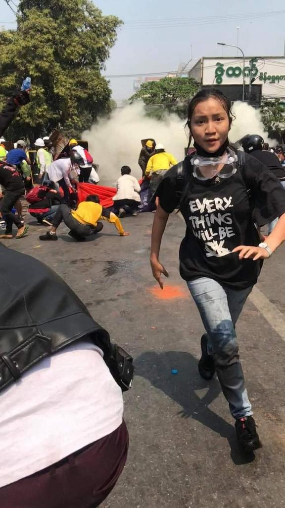 Ratusan Orang Hadiri Pemakaman Angel Demonstran Myanmar Berusia 19 Tahun
