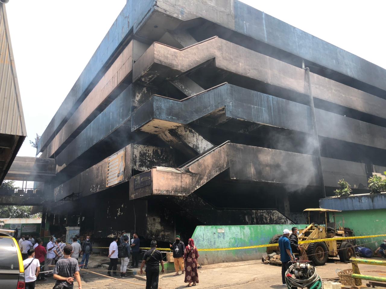 Pedagang Terdampak Kebakaran di Blok C Pasar Inpres PasarMinggu Minta Segera Direlokasi 