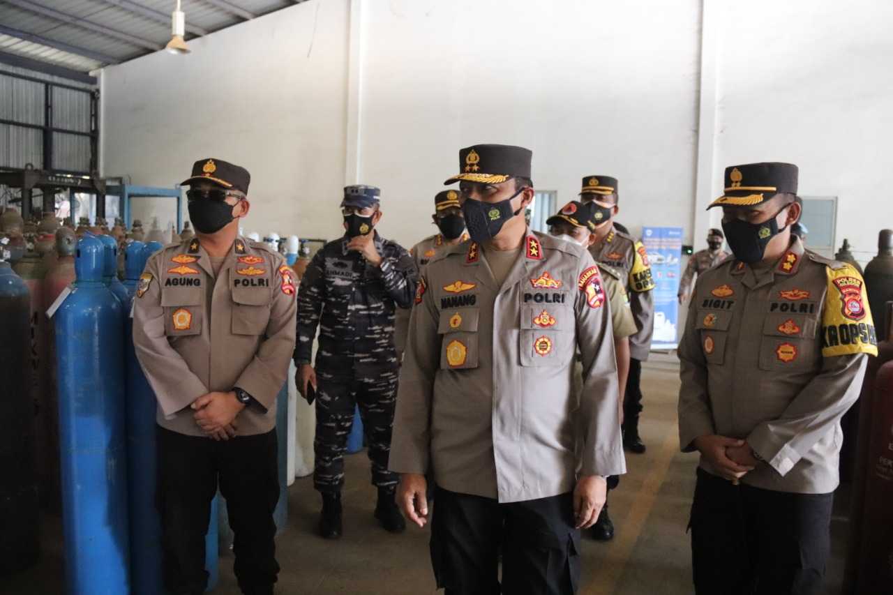 PT Samator Gas Industri Kota Cilegon Produksi 2.200  Tabung Oksigen per Hari