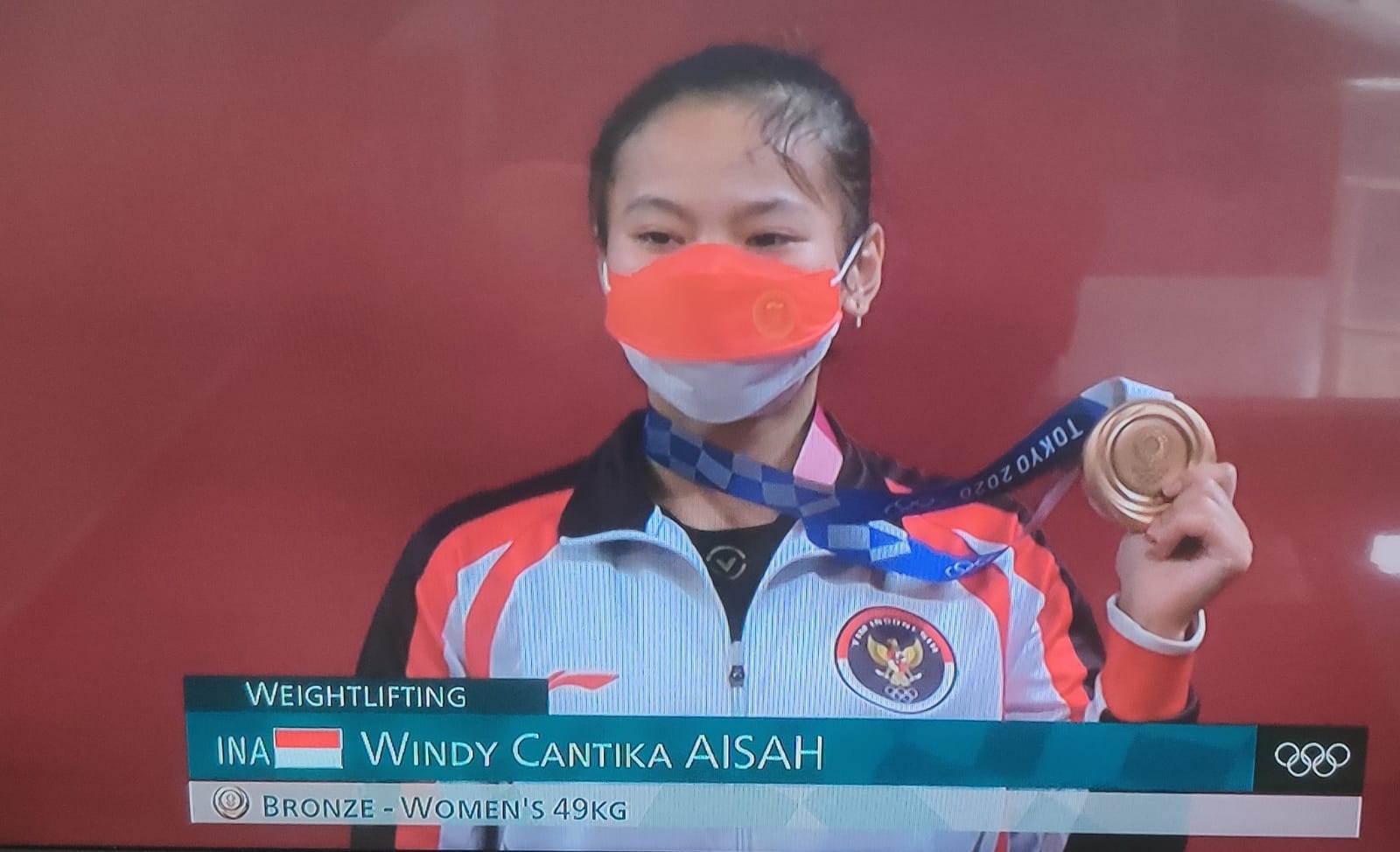 Windy Cantika Aisah Raih Mendali Perunggu Olimpiade Tokyo 2020