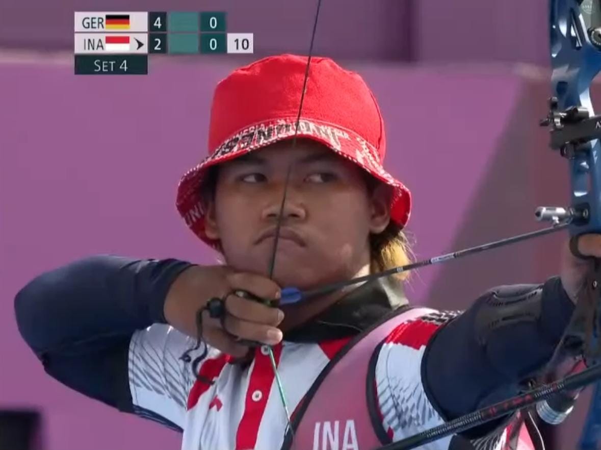 Pemanah Arif Dwi Pangestu Kalah dari Wakil Jerman 