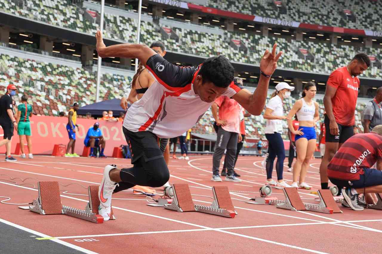 Zohri Bertekad Pecahkan Rekor Sprinter Olimpiade