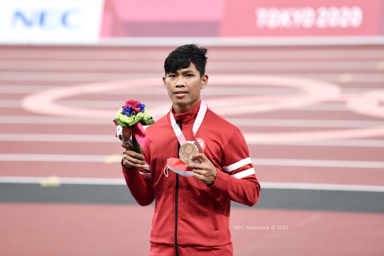 Indonesia Raih Medali Perunggu di Atletik Paralimpiade