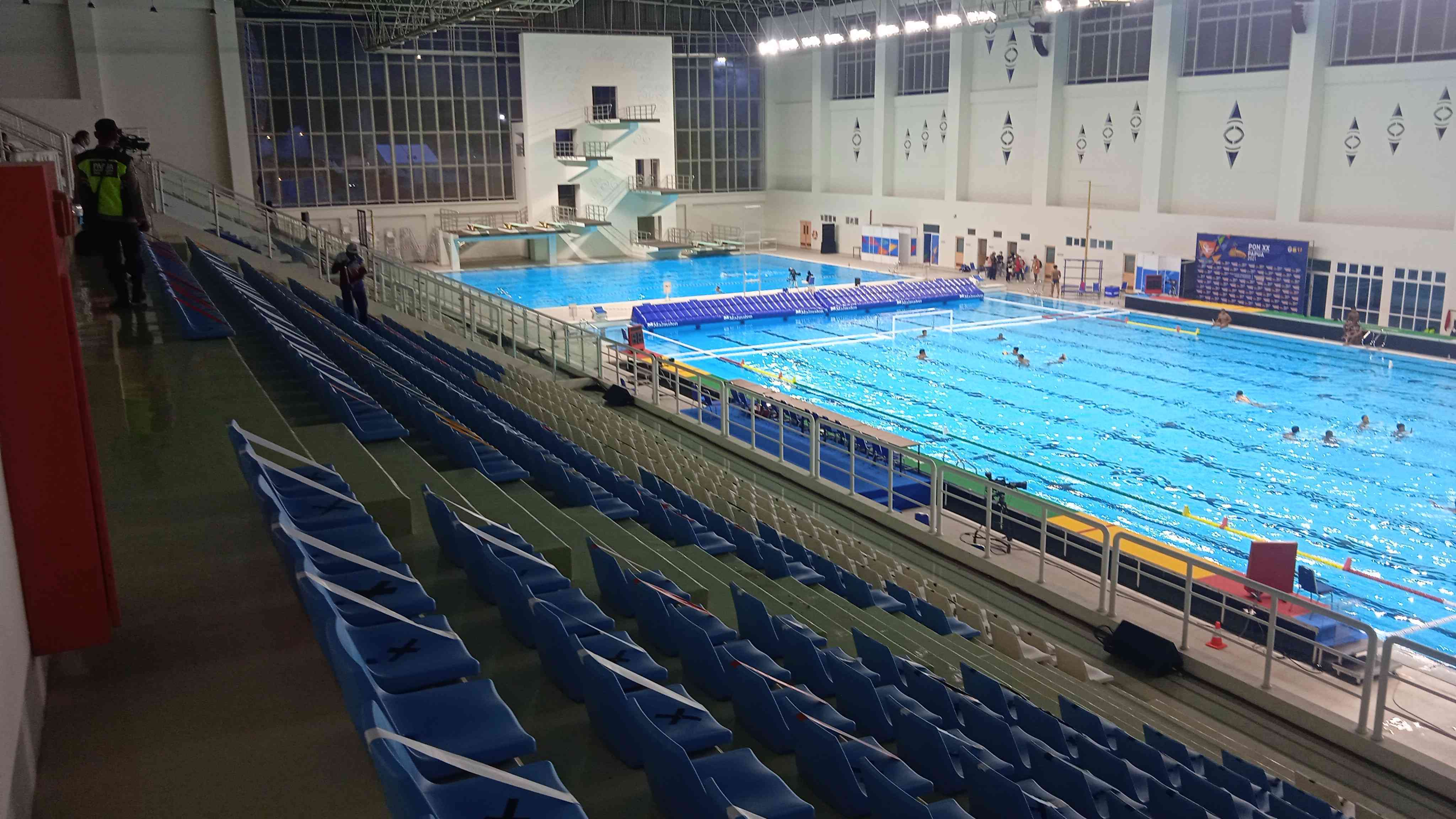 Venue Akuatik PON XX Papua
