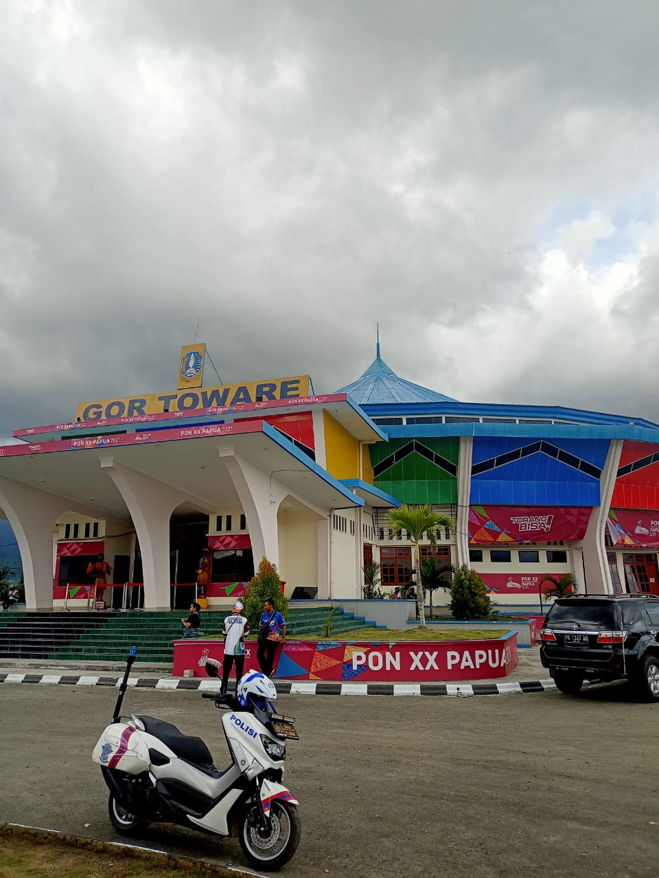Melihat Keindahan Venue Pencak Silat PON XX Papua, GOR Toware