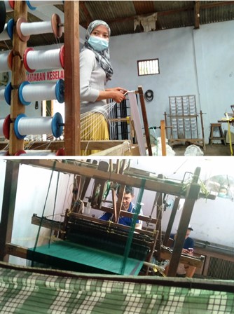 Sarung Goyor Khas Pemalang asal Desa Wanarejan Ternyata Laris di Luar Negeri