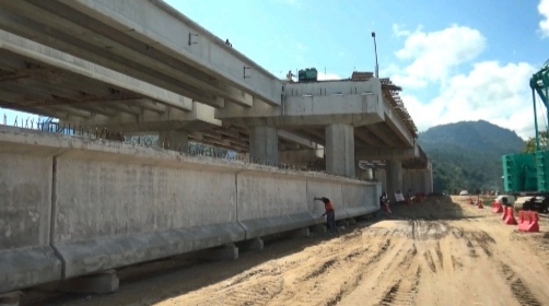 Pembangunan Underbridge Jalan Tol, Jalan Lintas Nasional Padang Bukittinggi Akan Dibuka Tutup 