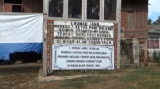 Rumah Jama Saksi Perjuangan PDRI di Solok Selatan