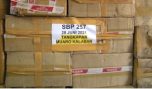 Bea Cukai Teluk Bayur Tegah 8 Juta Batang Rokok Ilegal