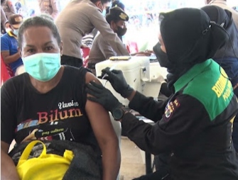 Polri Gencarkan Vaksin, Kejar Syarat PON XX Papua