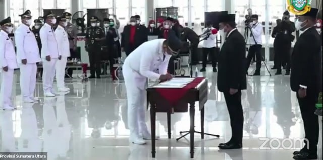 Bobby Nasution Dilantik Menjadi Walikota Medan