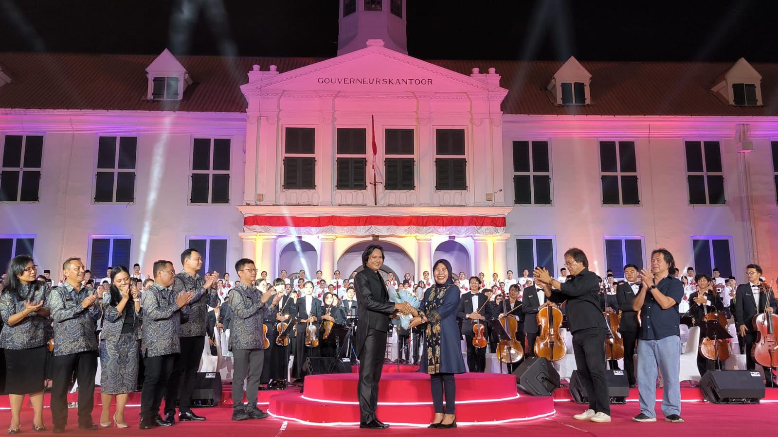 Konser Kemerdekaan GBN 2024 di Kota Tua, Konduktor: Penampilan Malam Ini Sangat Memuaskan dan Membanggakan
