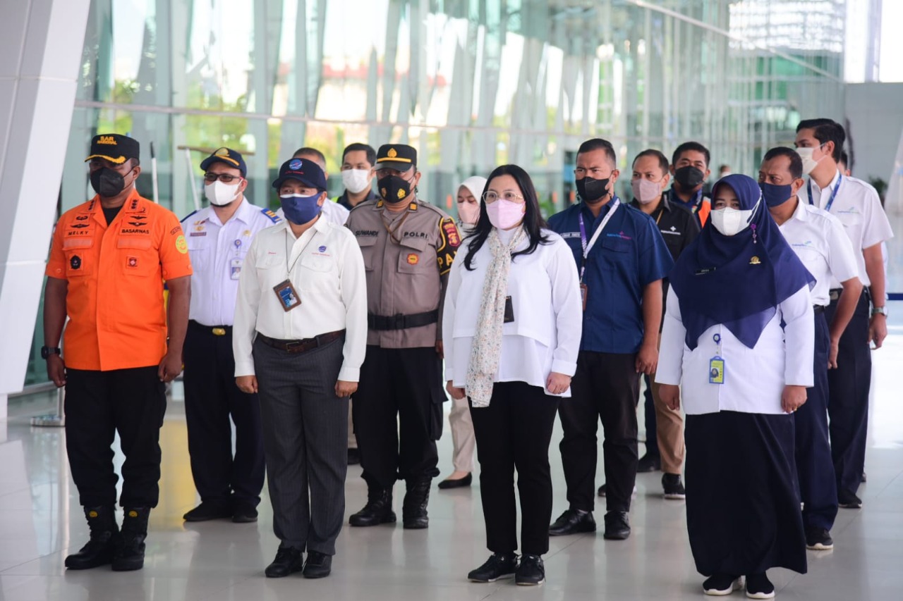 Posko Nataru Bandara SAMS Sepinggan Tutup, Penerbangan Aman dari Virus Corona