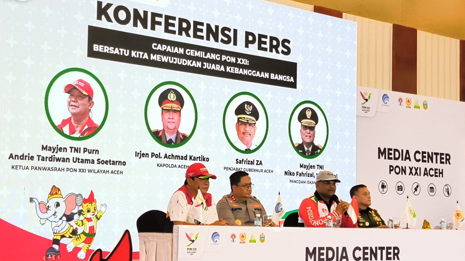PON XXI di Aceh Berjalan Lancar, Penjabat Gubernur Apresiasi Atas Kolaborasi Semua Pihak