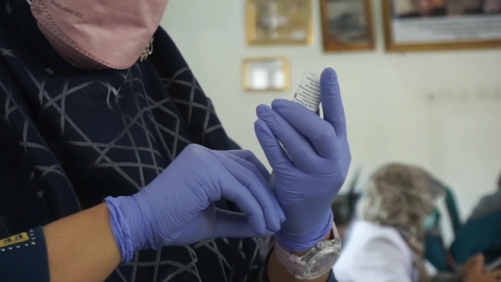 ASN dan Jurnalis di Tanah Datar Ikuti Vaksinasi Dosis Tiga