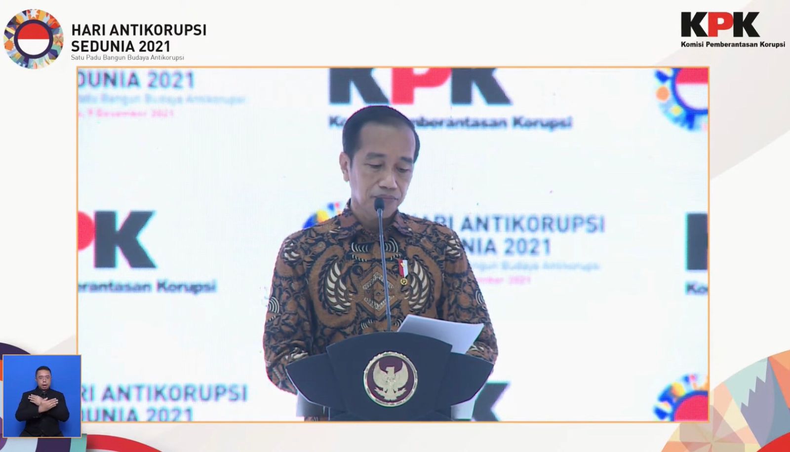 Jokowi: Metode Pemberantasan Korupsi Harus Disempurnakan
