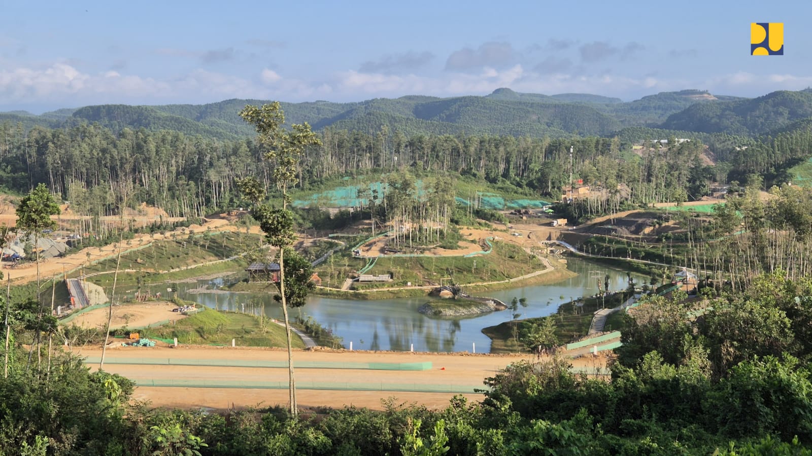 Embung Multi Fungsi Percantik Ibukota Nusantara