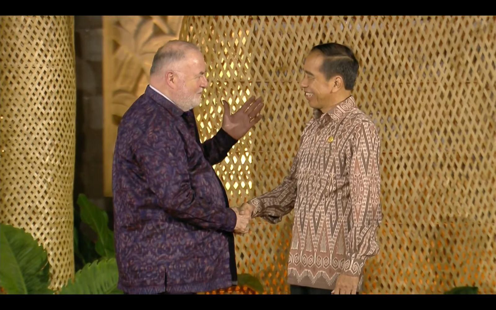 Jamuan Malam Kenegaraan World Water Forum ke-10 Di GWK Bali Berlangsung Khidmat